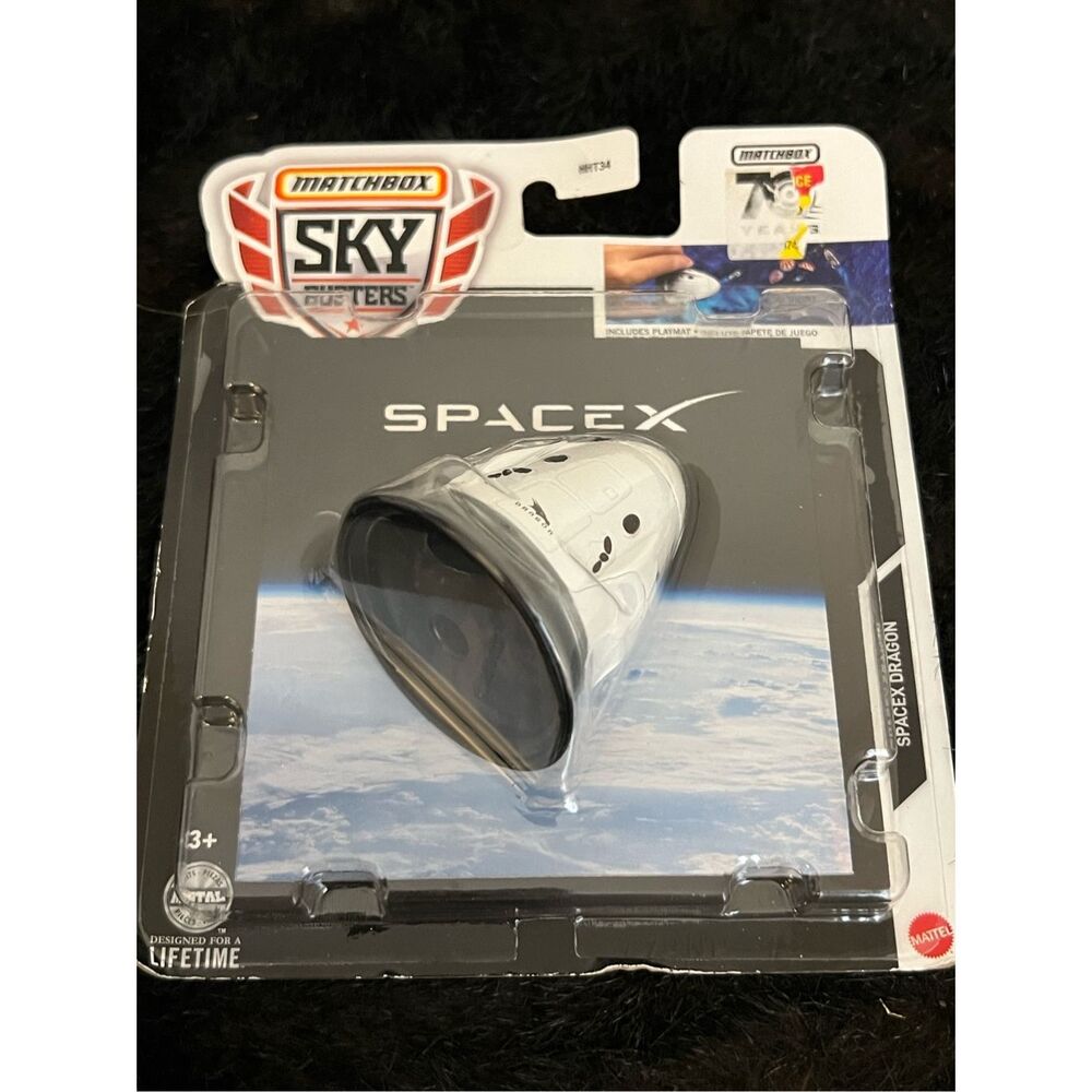 Matchbox 70th Anniversary SPACEX Dragon HHT59 Sky Busters
